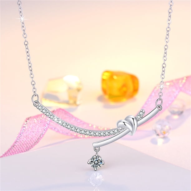 Collar para mujer, Joyas para mujer, Joyas para mujer 2022 Collar de circonita cúbica de moda para mujer Gril Maravilloso regalo collar para un caballo