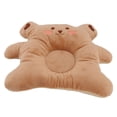 thumbnail image 4 of Almohada moldeadora de cabeza para bebés, suave y transpirable, para prevenir el síndrome de cabeza plana, almohada para recién nacidos de 0 a 1 año, color oso café, 4 of 14