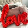 thumbnail image 4 of Globo de aluminio con la letra LOVE de 108 cm para decoración de bodas, San Valentín, aniversarios, fiestas de cumpleaños, accesorios para fotos, globos de aire, 4 of 5