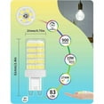 thumbnail image 5 of G9 LED Bulb, Energy Saving 10W Bulb for Household Applications, Quality Assurance 24-Month Exchange, Non-Dimmable, 6-Pack, 5 of 5