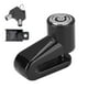 thumbnail image 2 of Candado antirrobo para bicicleta con soporte para candado, candado de seguridad multiusos para freno de disco Negro, 2 of 9