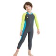 thumbnail image 3 of Trajes de neopreno para niños con cremallera Ropa de piel de buceo de una pieza Accesorios para exteriores, 3 of 9