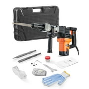 BENTISM Demolition Jack Hammer Concrete Breaker 1400W Electric Hammer 2 Chisel Bit