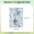 thumbnail image 6 of ARISTURING Floral Pattern Blue Bird Golf Towel for Men Microfiber Premium Golf Towel 1PC, 6 of 7