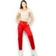 thumbnail image 2 of PANTS DE MUJER JOGGER ROJO PANTS DE TELA FELPA, 2 of 5
