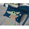 thumbnail image 5 of Jay Franco Star Wars The Mandalorian Hello Grogu Juego De Cama Tamaño Completo De 7 Piezas - Incluye Edredón Y Juego De Sábanas - Ropa De Cama Para Niños Súper Suave De Microfibra Resistente A La Deco, 5 of 5