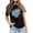 Black#9527, variant on CONZONE Women's Retro 80S T-Shirts Short Sleeve T Shirts for Women Casual Crew Neck Letter Graphic Lightweight Tees Soft Cozy Athletic Tops