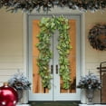 thumbnail image 1 of Christmas Atmospheres Arrangement Wrapping Simulated Eucalypt Vines Simulated Vines Eucalypt Leaves Vines Green, 1 of 6