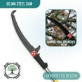 thumbnail image 3 of Pole Saws for Tree Trimming, 7.3-27 ft Extendable Tree Trimmers Long Handle Pruner,  Steel Blade and Scissors High Branches Trimming, Tree Pruner, Tree Saw (7.3-27 ft), 3 of 6