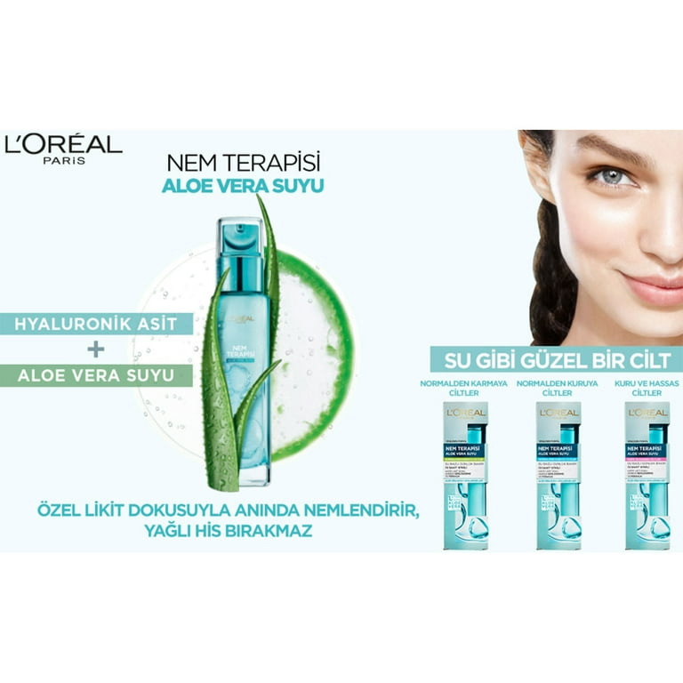 L'Oreal Paris L'or al Paris Moisture Therapy Aloe Vera Water
