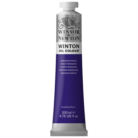 Winsor & Newton Winton Oil Color, 200ml, Dioxazine Purple