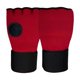 thumbnail image 1 of Vendas para manos de boxeo, guantes interiores acolchados, protección para manos, cómodas vendas para boxeo, correas de muñeca rápidas para ejercicio rojo oscuro, 1 of 8