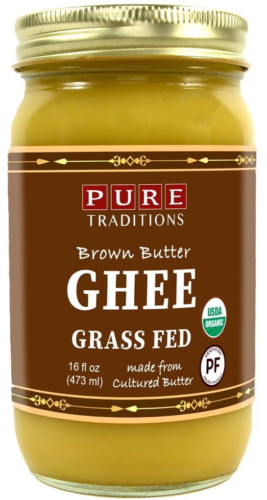 Brown Butter Ghee Cultured 16 oz
