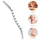 thumbnail image 3 of Masajeador de Meridianos de Acero Inoxidable con 8 Cuentas, Herramienta Gua Sha, Masajeador de Puntos Gatillo para Drenaje Linfático Muscular, 3 of 5