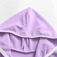 thumbnail image 7 of Grblisyd Girl Swim Cover Up Terry Cloth Swimsuit Coverup Zip-up Bathing Suit Wrap Hooded, 7 of 7