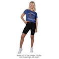 thumbnail image 3 of Blippi Excavator Certified Women's Crop Top T-Shirt, Royal, Small, 3 of 4