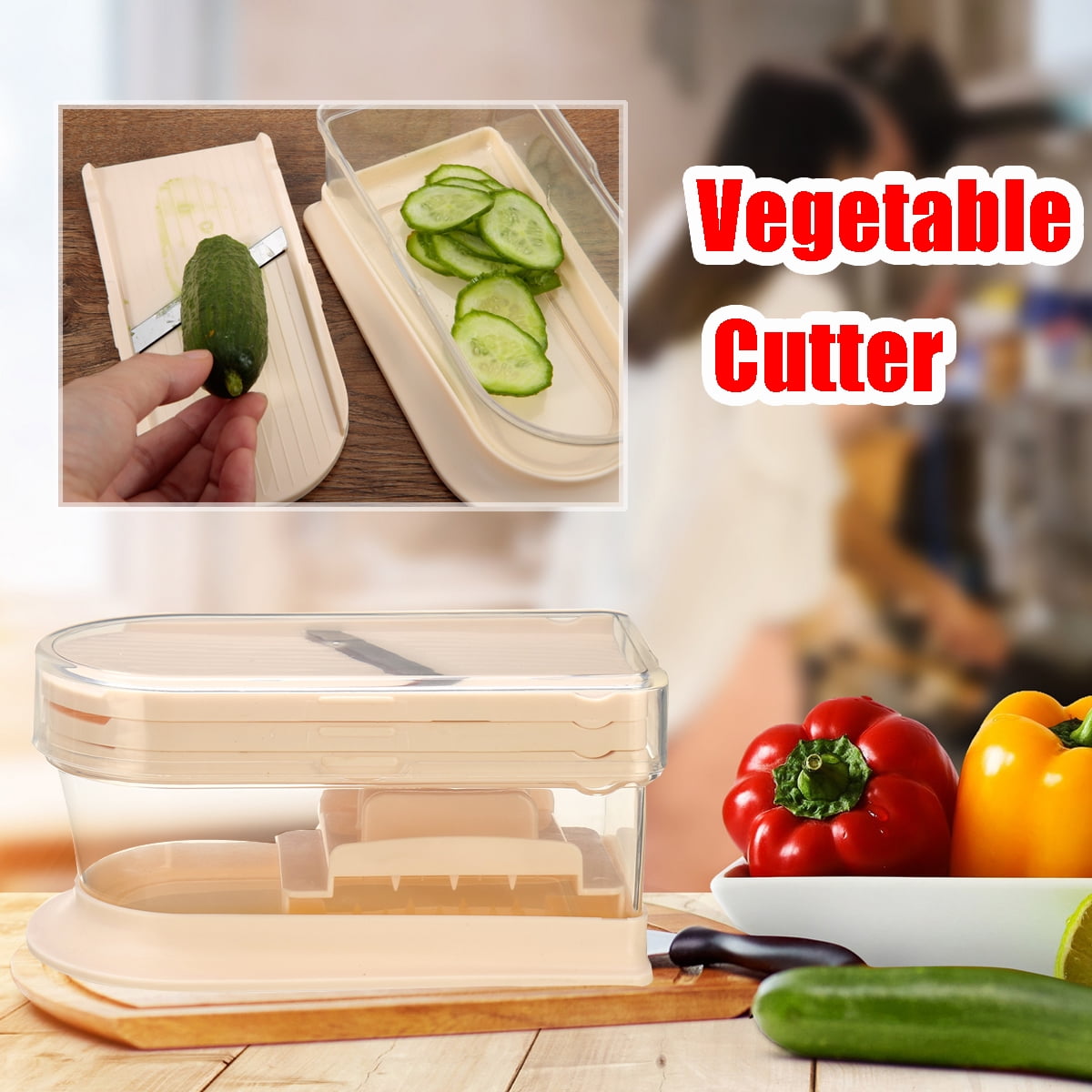 Slicer Vegetable Cutter Chopper Dicer-Onion Cutter Chopper Pro-Kitchen