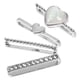 thumbnail image 3 of 4 unids reloj de reloj Anillo decorativo Chic Watch Band Band Watch Strap Charm, 3 of 6