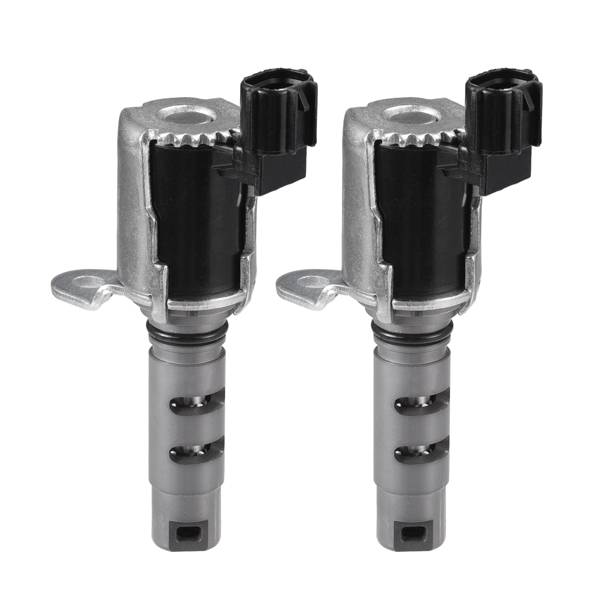 Engine Variable Valve Timing VVT Solenoid - For Ford F150 2011 2017 Metal Silver Tone 4 Pcs - View #6