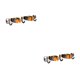 thumbnail image 2 of Wosthever Soporte multifuncional para hisopos: instalación fácil y rápida Soporte para hisopos de acero inoxidable Herramienta de naranja 2 clips y 3 ganchos 2Conjunto, 2 of 6