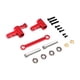 thumbnail image 1 of Unidad de dirección de metal, accesorios para coche RC, alto rendimiento, resistente al desgaste. Rojo, 1 of 9