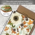 thumbnail image 4 of Cala Home "Farmhouse Fall Leaves" Premium Decorative Hardboard Placemats 4 Pack, 4 of 7