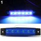 thumbnail image 3 of Gwong Autos 1pc 6 indicadores de marcador lateral LED luces Lámpara segura 12V para camión Trailer Lorry Gwong 8805158, 3 of 7
