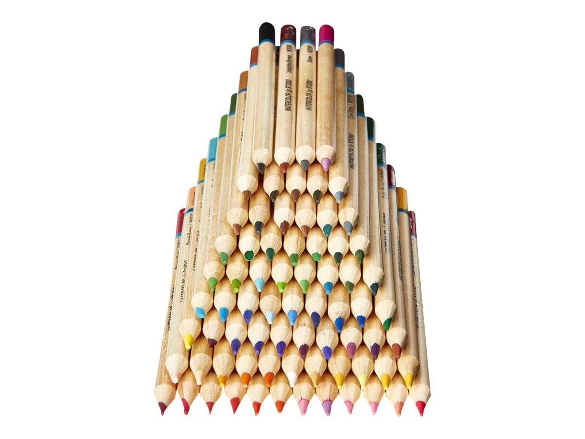 Colorarty 72 Vivid Watercolor Pencil Set (Luxury Cedar Wood