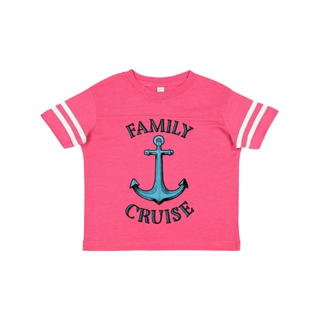 

Inktastic Family Cruise blue ship anchor Gift Toddler Boy or Toddler Girl T-Shirt