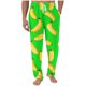 thumbnail image 1 of Pantalones largos para hombre con estampado de cintura elástica y bolsillo con cordón, pantalones largos de poliéster para hombre, 1 of 5
