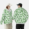 thumbnail image 3 of Rocae St Patrick's Day4 Print Breathable Sun Protection Hoodie Quick-Dry Lightweight Long Sleeve Hoodie Unisex Running Sports Shirt, 3 of 9