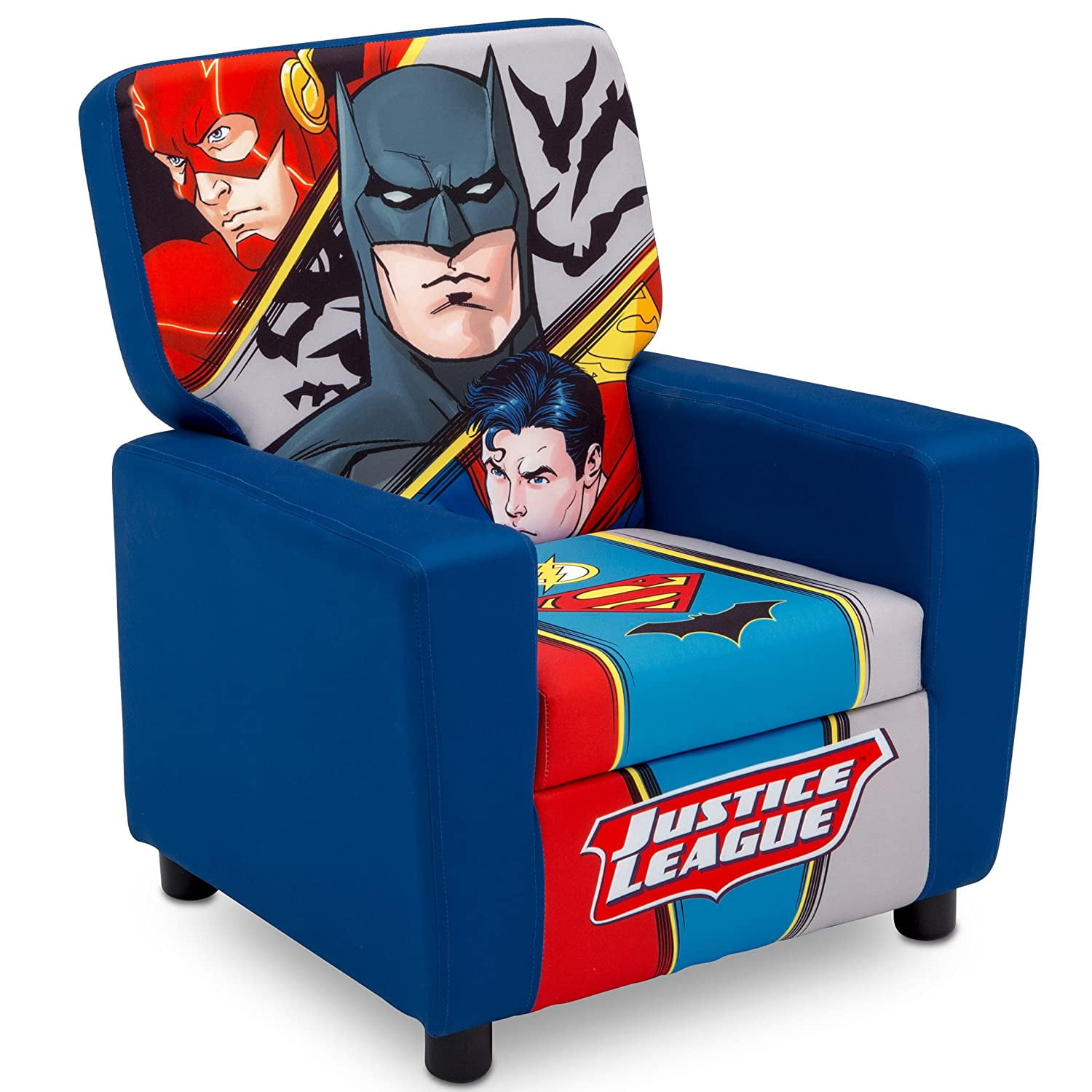 Delta Children High Back Upholstered Chair DC Comics Justice 