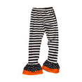 thumbnail image 2 of Emily Rose Girls' Halloween Pumpkin Boo Fall L/S Shirt & Leggings, 2 Pc Set (Just BOOtiful, 4T), 2 of 4