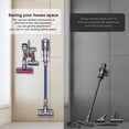 thumbnail image 1 of HAMPPLIES 1pc Storage Bracket Docks Station Vacuums Pro Vacuum Cleaner Brush Stand Storage Rack Wall-Mounted, 1 of 7