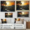 thumbnail image 4 of Designart "Countryside Winding River Collage" Landscapes Wall Decor, 4 of 5