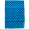 thumbnail image 1 of Cojín de asiento plegable para acampar y hacer picnics, cojín de jardín para exteriores impermeable de color azul y negro, 1 of 8