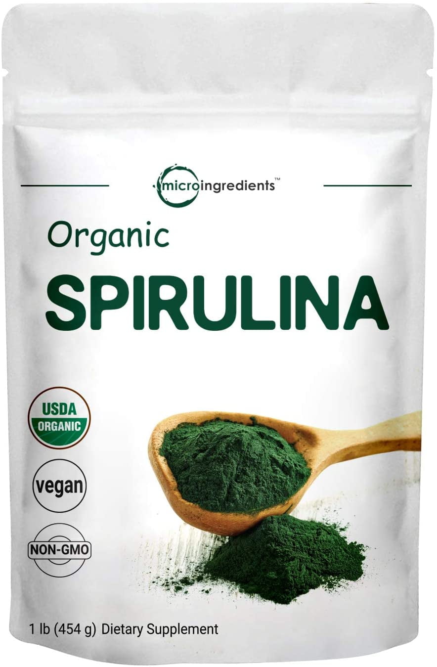 Micro ingredients organic spirulina powder, nongmo, nonirradiated