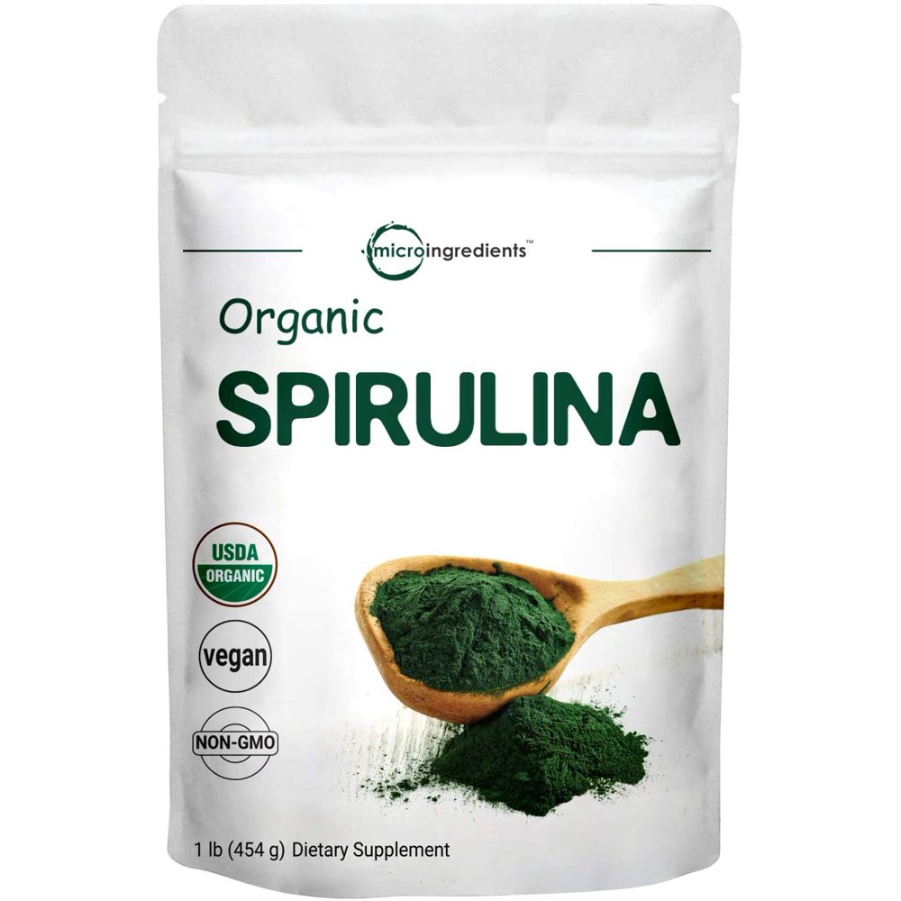 Micro ingredients organic spirulina powder, nongmo, nonirradiated