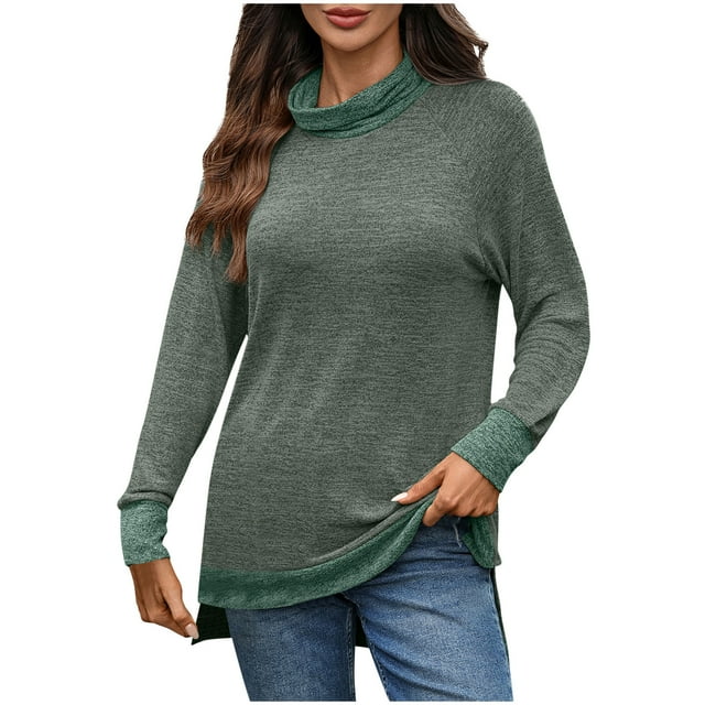 Hauts à Manches Longues pour Sortir Hauts à Manches Longues pour Femmes Vêtements d'Automne pour Femmes Chemise en Coton à Manches Longues pour Femmes Haut à Manches Longues pour Sortir Hauts à Manches Longues