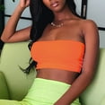 thumbnail image 1 of Puntoco un hombro corto envuelto en el pecho mujeres moda chaleco corto Crop tops tubo Puntoco Puntoco-8239, 1 of 8