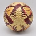 thumbnail image 3 of Balón de fútbol clásico oficial de tamaño 5 de alta calidad de PU, profesional, para partidos al aire libre, liga de fútbol, entrenamiento sin costuras, 3 of 4