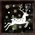 thumbnail image 2 of PEIBang Christmas Window Clings,Christmas Reindeer Stickers for Glass Windows,Doors,Christmas Decals for Winter Holiday Home Indoor Decorations, 2 of 6