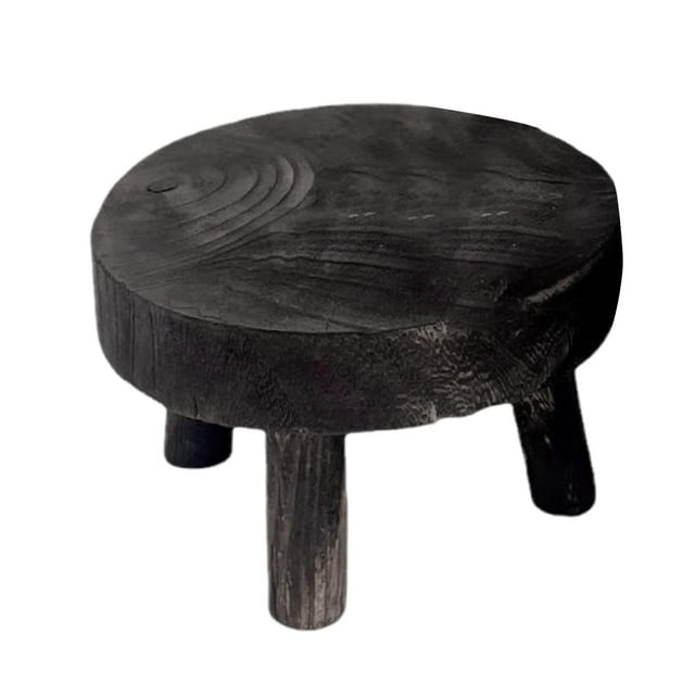 Soporte de flores taburete decorativo comedor de hotel Casa de madera de madera soporte 14cmx9cm