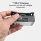 thumbnail image 3 of Eigraketly Equipo de iluminación de faros LED Alto brillo Potente Pesca Correr USB Tipo-c Faros recargables Luces de emergencia Estufas de camping Tipo 2 Eigraketly OD029809-02, 3 of 6