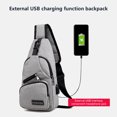 thumbnail image 5 of Clearance! Antqov Crossbody Sling Bag, Lightweight Shoulder Sling Bag for Women Men, Chest Bag Multipurpose Crossbody Mag Men for Travel Gym Sport Supplies, 5 of 6