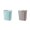 A & B, variant on BMYJ Dual Trash Can, 2 Compartment Kitchen Garbage Can Plastic Dry and Wet Classified Recycling Bin Wastebasket Liter Bin Dustbin Rubbish Box Garbage Container for Home