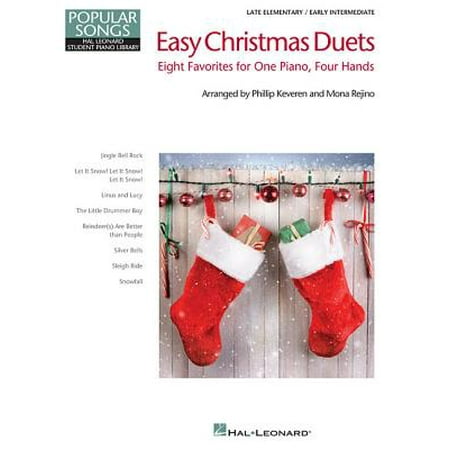 The Gift Christmas Song Duet Easy Christmas Duets : Popular Songs Series Late Elementary/Early Intermediate Piano Duets ()