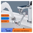 thumbnail image 2 of Bras Robotique Robinet Anti-Éclaboussures Rallonge Universelle Robinet Filtre, Facile à Installer, 2 of 7