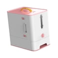 thumbnail image 4 of GROWTH TANK Pet Food Container Cat Food Organizer Sturdy Food Container Large Food Container Pink, 4 of 9