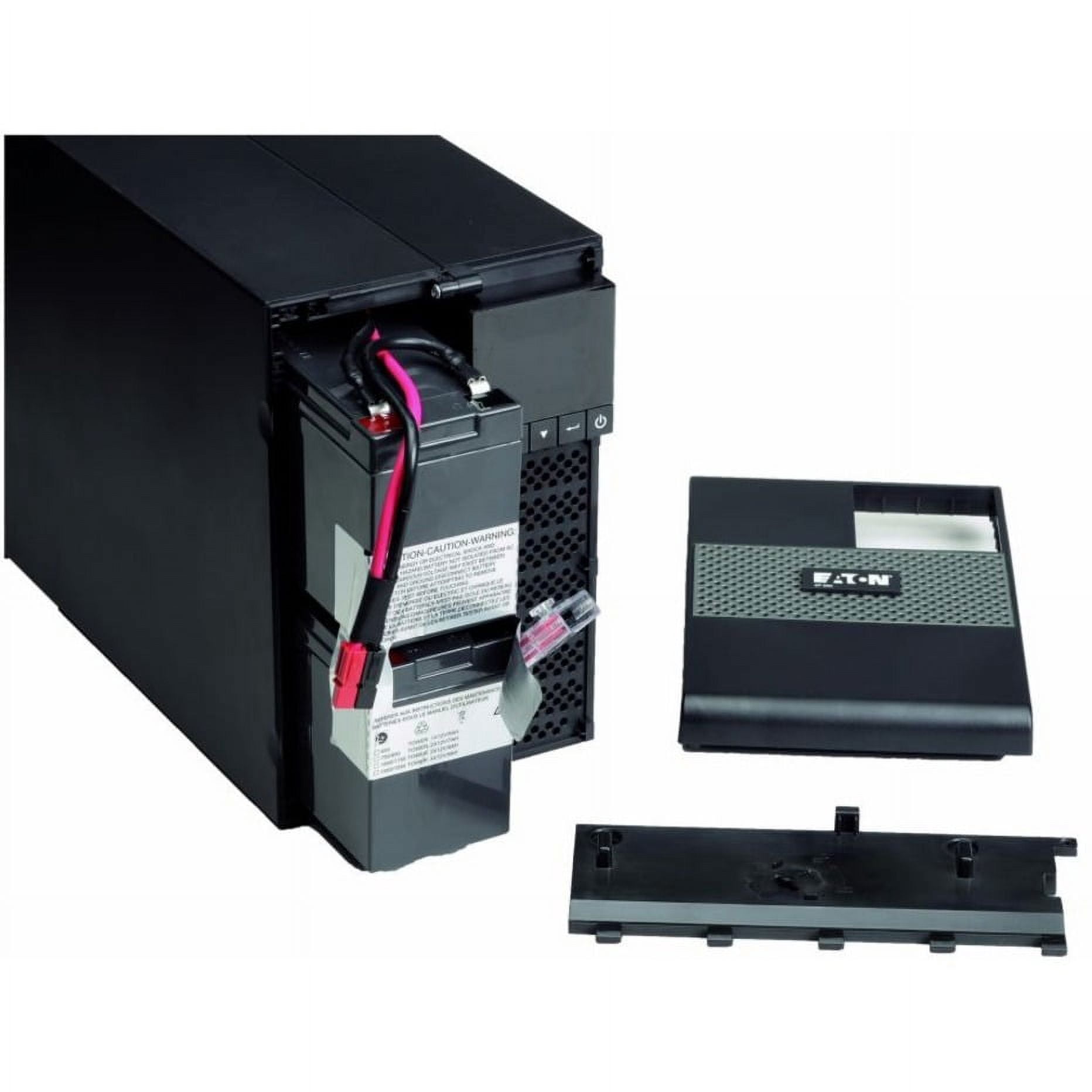 Eaton 5P 1550VA 1100W 230V Line-Interactive UPS, C14 Input, 8 C13 Outlets, True Sine Wave, Cybersecure Network Card Option, Tower, Battery Backup